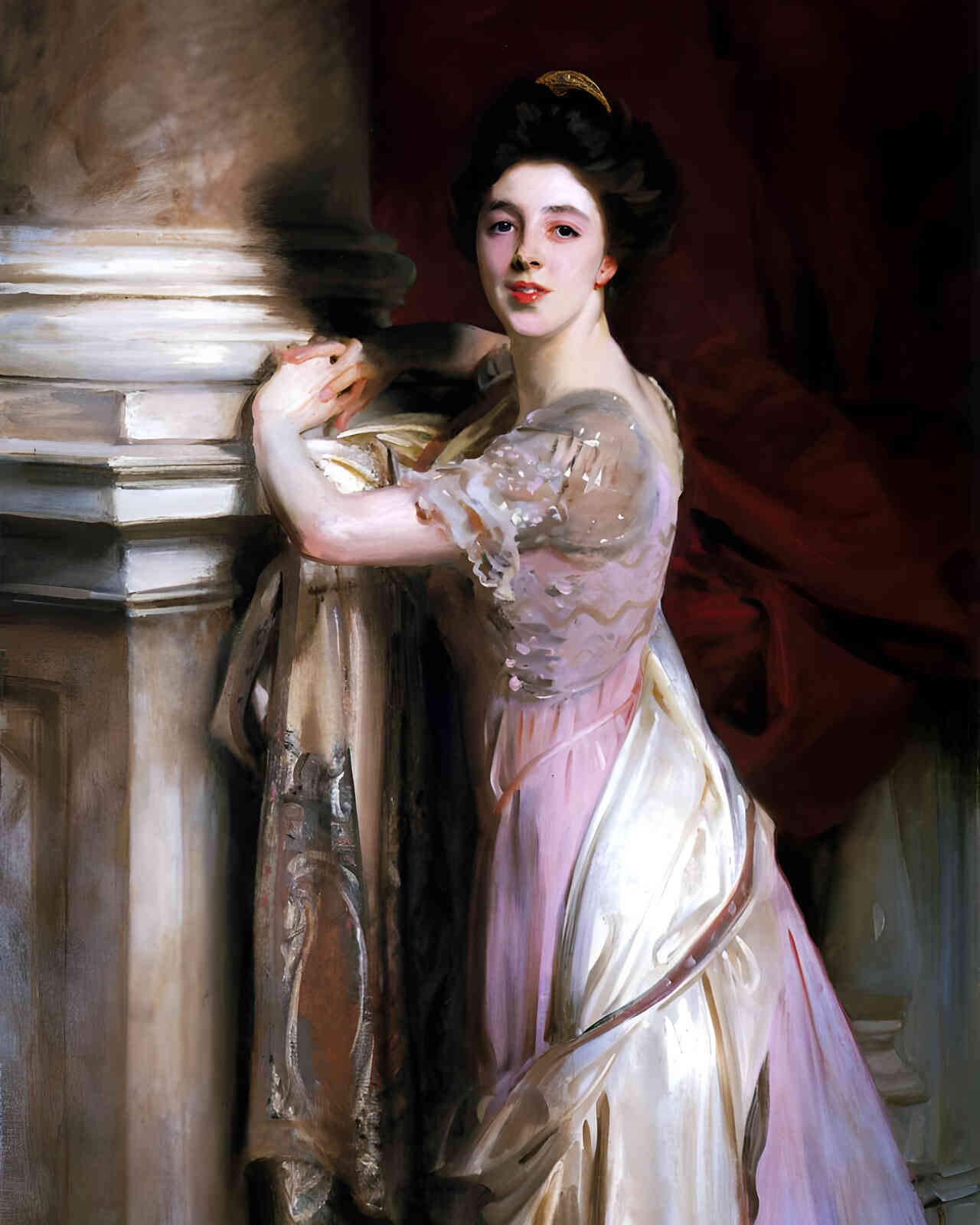 Izme Vickers 1907 Painting by John Singer Sargent 8x10" Art Print