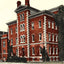 Illinois State School for the Deaf Jacksonville in 1905 Vintage Print