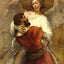 Jacob Wrestling with the Angel Art Print 1659 Painting by Rembrandt (6 Sizes)