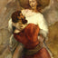 Jacob Wrestling with the Angel Art Print 1659 Painting by Rembrandt (6 Sizes)