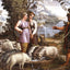 Jacob's Encounter with Rachel painting print by Raphael (1519)
