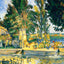 Jas De Bouffan, the Pool 1876 Painting by Paul Cezanne Art Print (6 Sizes)