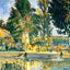 Jas De Bouffan, the Pool 1876 Painting by Paul Cezanne Art Print (6 Sizes)
