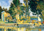 Jas De Bouffan, the Pool 1876 Painting by Paul Cezanne Art Print (6 Sizes)