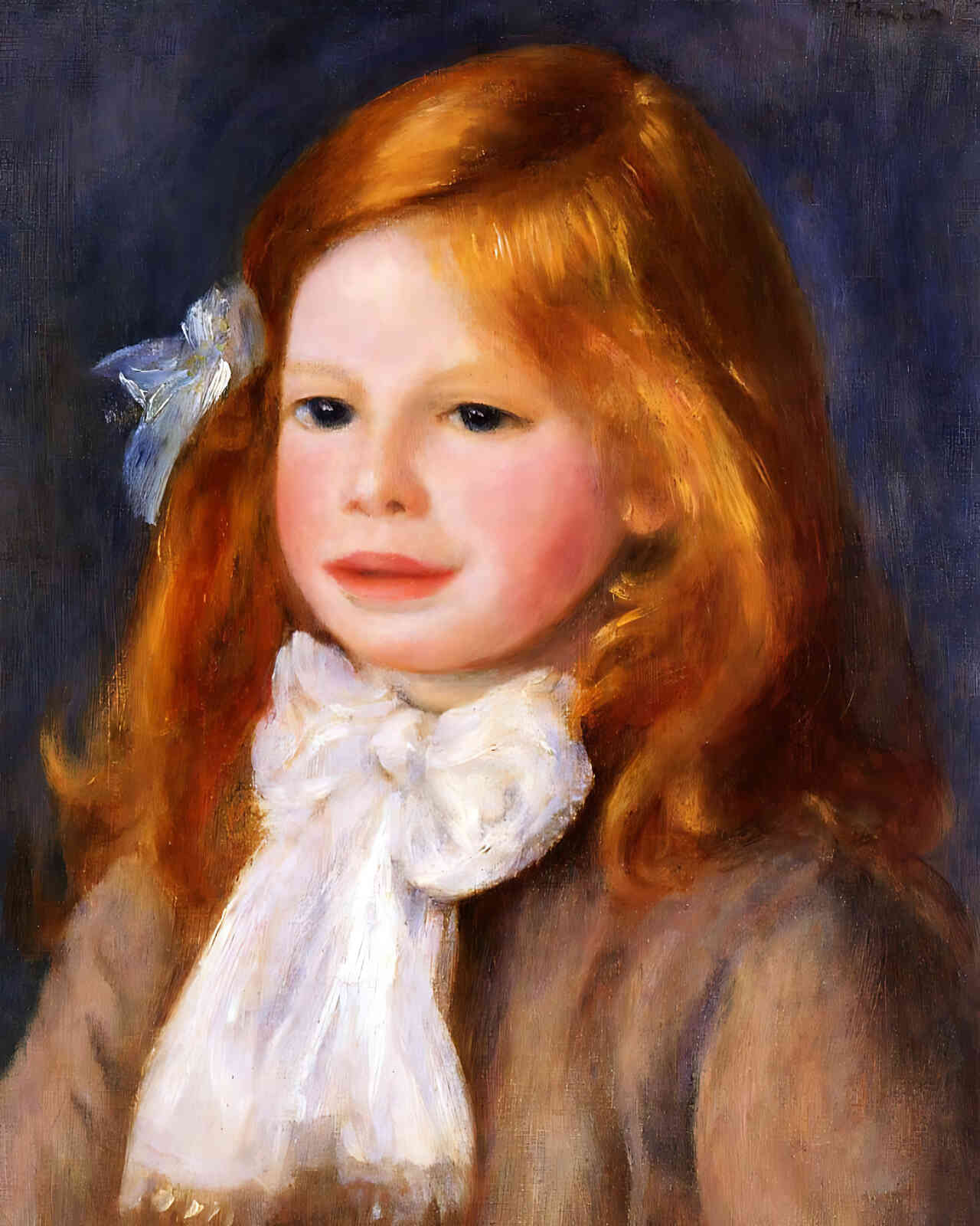 Jean Renoir Painting by Pierre-Auguste Renoir 8x10" Art Print (Archival Paper)