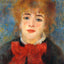 Jeanne Samary 1877 Painting by Pierre-Auguste Renoir Art Print (6 Sizes)