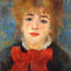 Jeanne Samary 1877 Painting by Pierre-Auguste Renoir Art Print (6 Sizes)