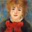 Jeanne Samary art print by Pierre-Auguste Renoir (1877)