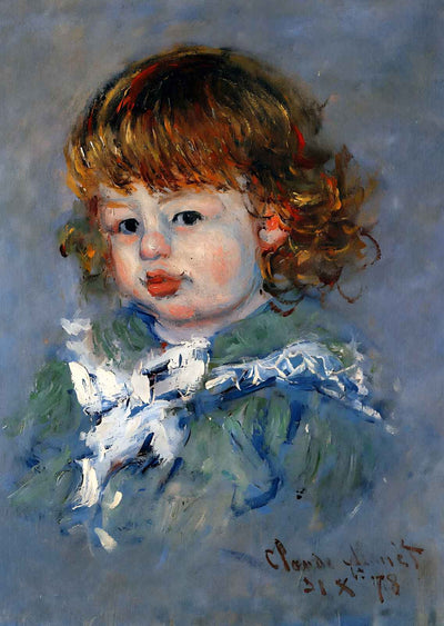 Jean-Pierre Hoschede, called 'Bebe Jean' 1878 by Monet Art Print (6 Sizes)