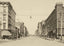 Jefferson Street Looking West Burlington Iowa in 1905 Restored Photo Print