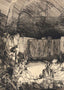 Jesus Christ Entombed 1654 Drawing by Rembrandt Fine Art Print (6 Sizes)