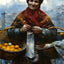 Jewish Woman Selling Fine Art Print Oranges by Aleksander Gierymski (6 Sizes)