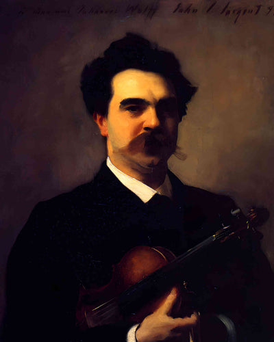 Johannes Wolff 1897 Painting by John Singer Sargent 8x10" Art Print