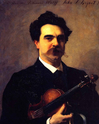 Johannes Wolff fine art print by John Singer Sargent (1897)