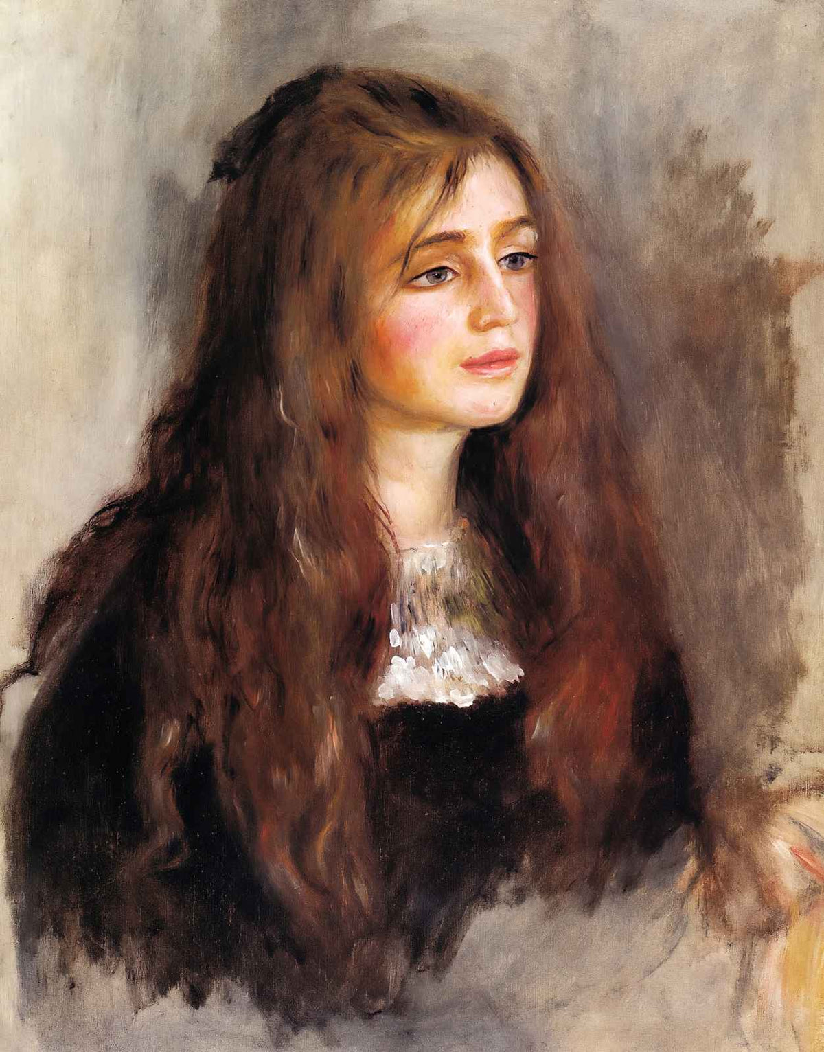 Julie Manet 1894 Painting by Pierre-Auguste Renoir Art Print (6 Sizes)
