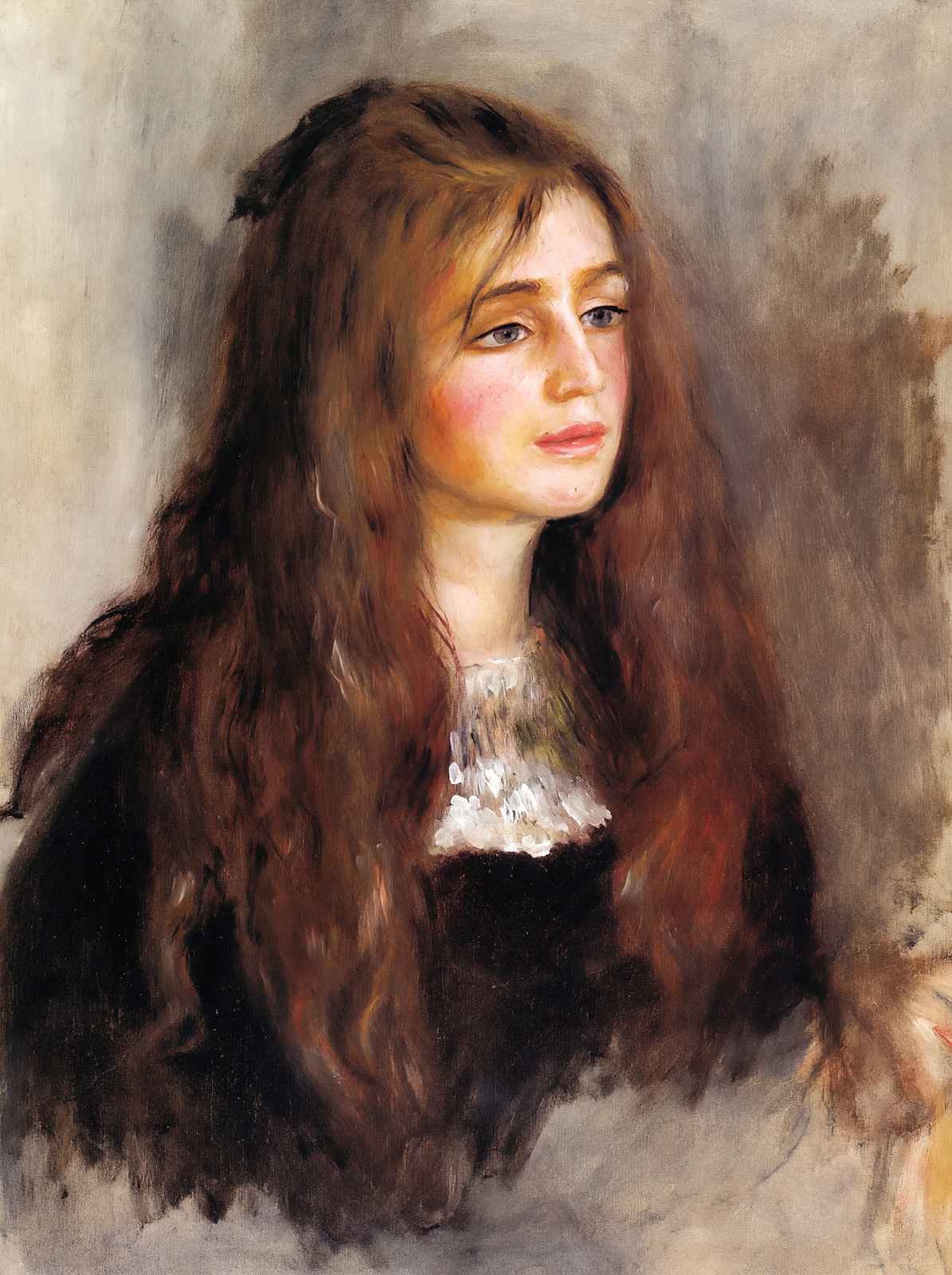 Julie Manet 1894 Painting by Pierre-Auguste Renoir Art Print (6 Sizes)