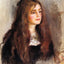 Julie Manet art print by Pierre-Auguste Renoir (1894)