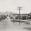 Katahdin Avenue in Millinocket in 1905 vintage print