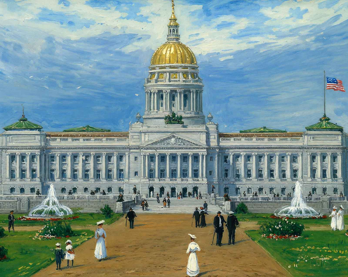 Kentucky State Capitol art print