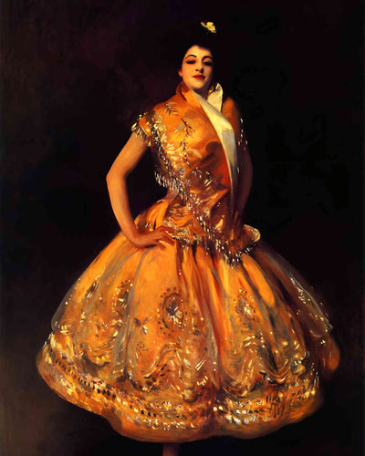 La Carmencita 1890 Painting by John Singer Sargent 8x10" Art Print