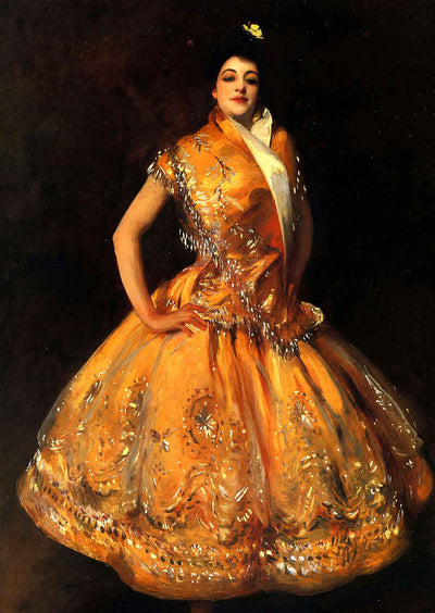 La Carmencita Art Print 1890 Painting by John Singer Sargent (6 Sizes)