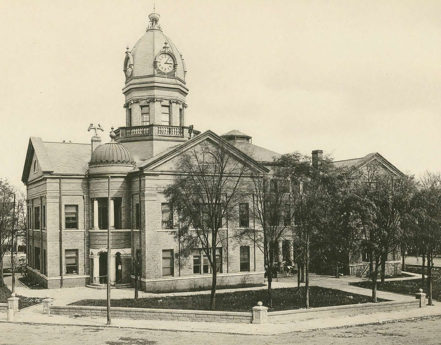 Troup County Court House LA Grange GA in 1905 Vintage Print (7 Sizes)