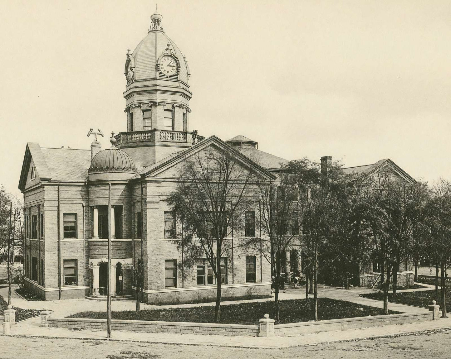 Troup County Court House vintage print