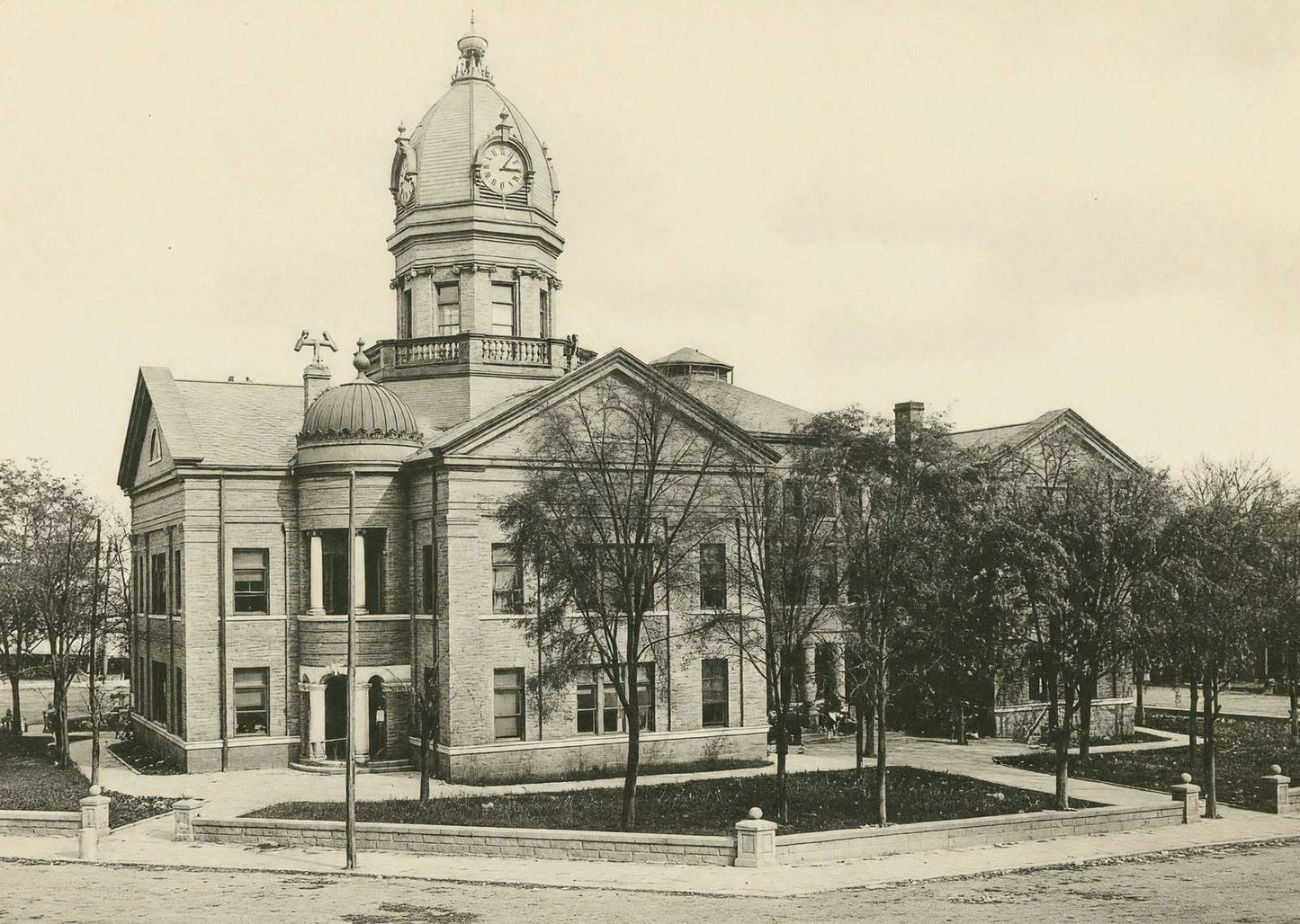 Troup County Court House LA Grange GA in 1905 Vintage Print (7 Sizes)