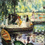La Grenouillere 1869 Painting by Pierre-Auguste Renoir Fine Art Print (6 Sizes)