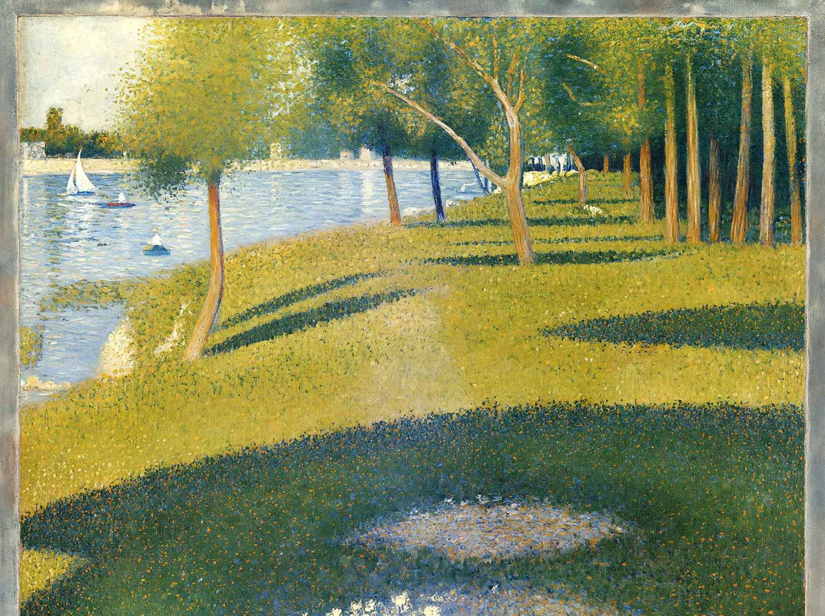 La Grande Jatte 1884 Painting by Georges Seurat Art Print (6 Sizes)