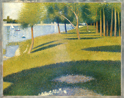 La Grande Jatte painting print by Georges Seurat (1884)