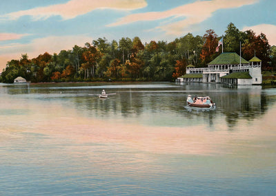Lake View Park Augusta GA in 1905 Vintage Print (7 Sizes) - Reproduction