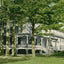 Lakeside House the Weirs NH in 1908 Vintage Print (7 Sizes) - Premium Print