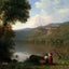 Lake Nemi painting by George Inness