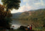 Lake Nemi Painting by George Inness Premium Art Print (6 Sizes) - Retouched