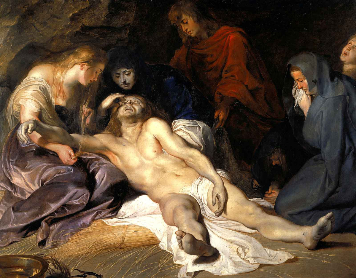 Lament of Christ 1614 Painting by Peter Paul Rubens Fine Art Print (6 Sizes)