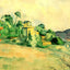 Landscape at Midday Fine Art Print 1887 Painting by Paul Cezanne (6 Sizes)