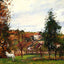 Landscape with a White Horse in a Field, L'Ermitage 1872 Art Print (6 Sizes)