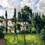 Landscape with Waterline 1879 Painting by Paul Cezanne Fine Art Print (6 Sizes)