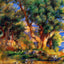 Landscape Near Manton Art Print 1883 Painting by Pierre-Auguste Renoir (6 Sizes)
