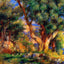 Landscape Near Manton Art Print 1883 Painting by Pierre-Auguste Renoir (6 Sizes)