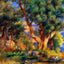 Landscape Near Manton Art Print 1883 Painting by Pierre-Auguste Renoir (6 Sizes)