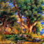 Landscape Near Manton art print by Pierre-Auguste Renoir (1883)