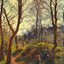 Landscape with Big Trees Painting by Camille Pissarro Art Print (6 Sizes)