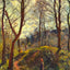 Landscape with Big Trees art print by Camille Pissarro