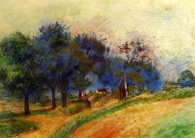 Landscape 1883 Painting by Pierre-Auguste Renoir Fine Art Print (6 Sizes)
