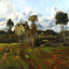 Landscape, Louveciennes Painting by Camille Pissarro Fine Art Print (6 Sizes)