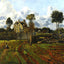 Landscape, Louveciennes Painting by Camille Pissarro Fine Art Print (6 Sizes)