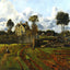 Landscape, Louveciennes Painting by Camille Pissarro Fine Art Print (6 Sizes)