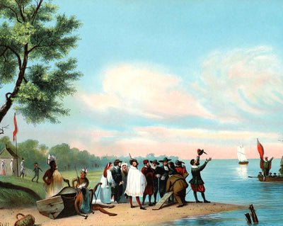 Landing at Jamestown